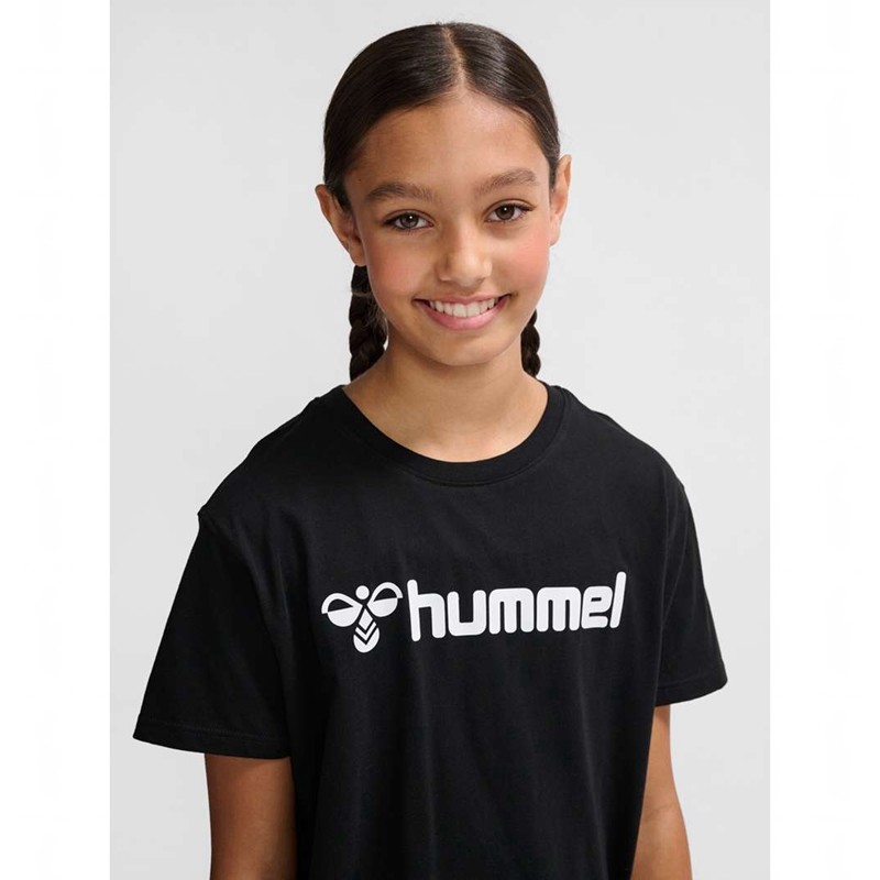 Dětské Tričko Hummel Go 2.0 Logo S/S Černé | 252565-748