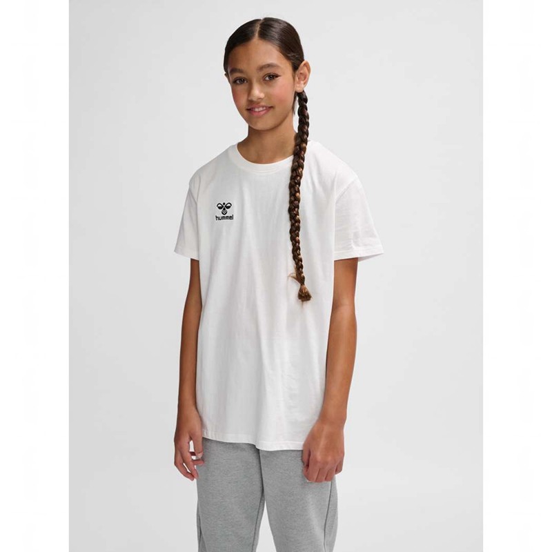 Dětské Tričko Hummel Go 2.0 S/S Bílé | 212017-654