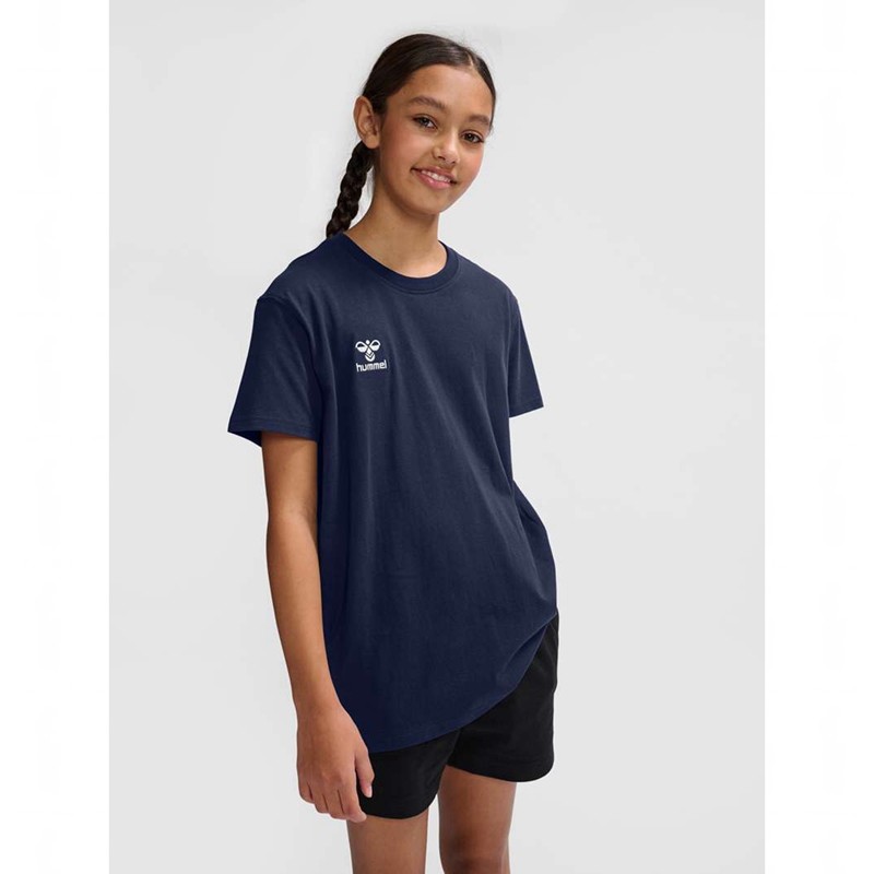 Dětské Tričko Hummel Go 2.0 S/S Tmavě Blankyt | 026507-136