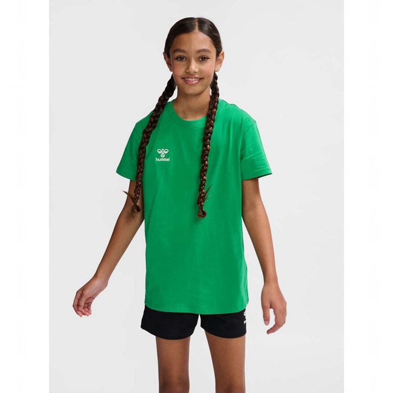 Dětské Tričko Hummel Go 2.0 S/S Zelene | 001911-674