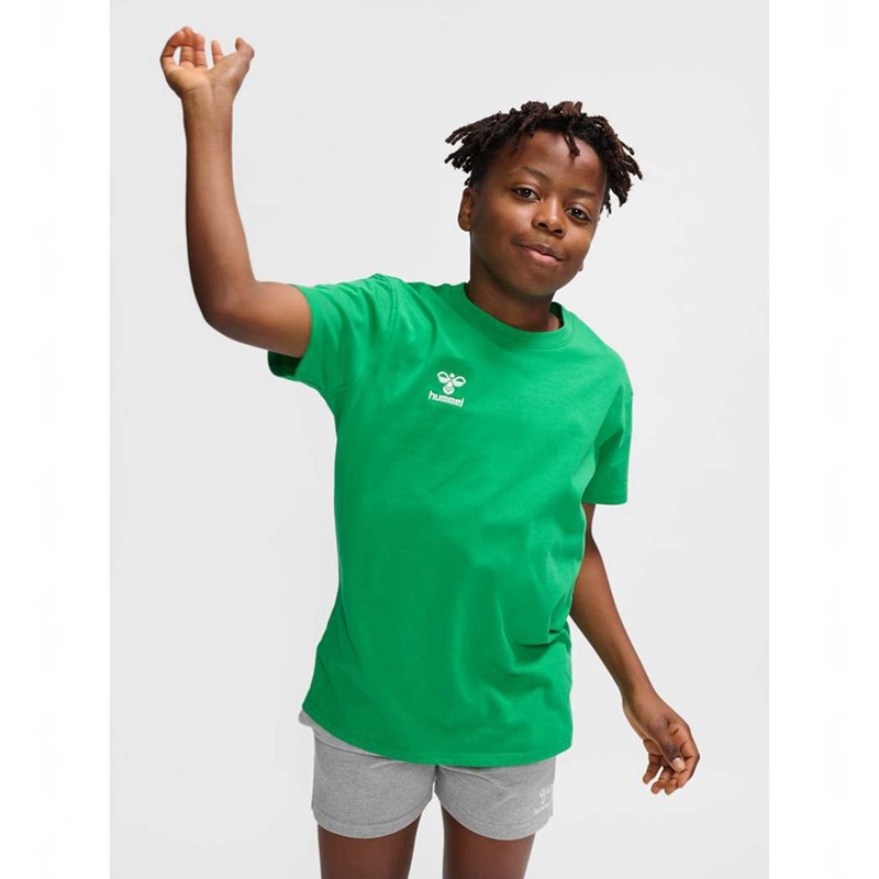 Dětské Tričko Hummel Go 2.0 S/S Zelene | 001911-674