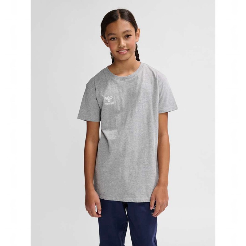 Dětské Tričko Hummel Go 2.0 S/S Šedé | 907088-638