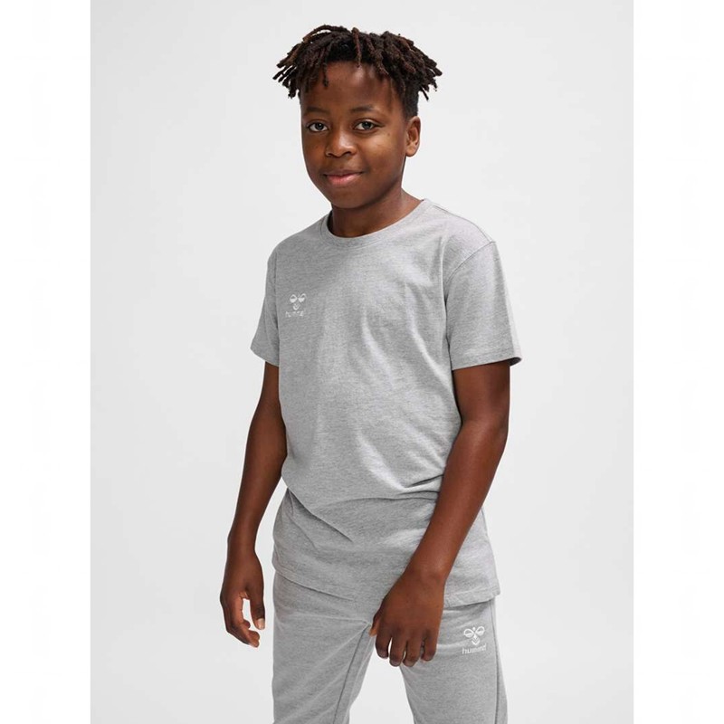 Dětské Tričko Hummel Go 2.0 S/S Šedé | 907088-638