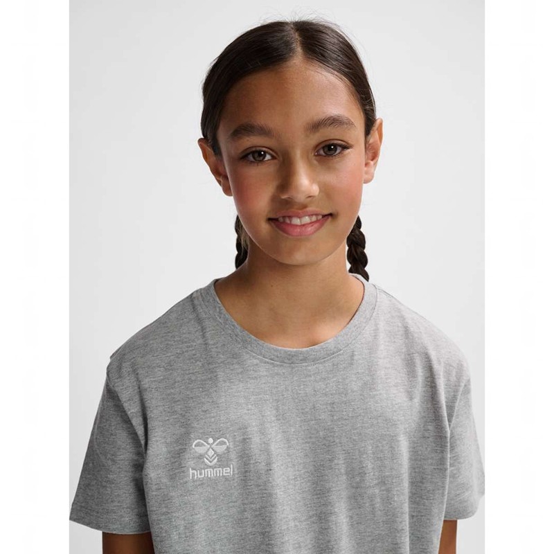 Dětské Tričko Hummel Go 2.0 S/S Šedé | 907088-638