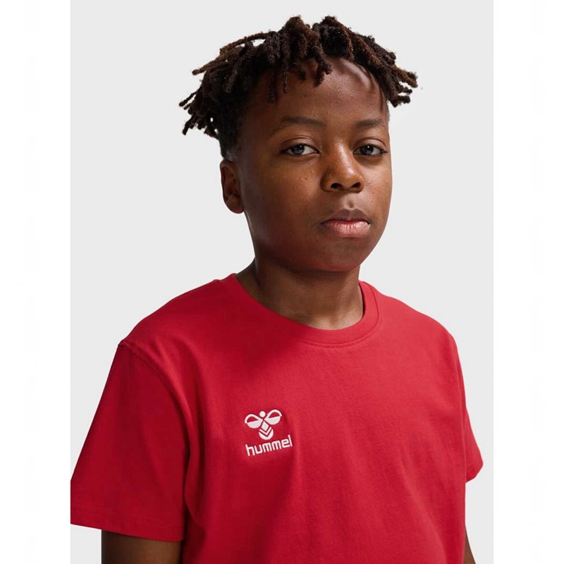 Dětské Tričko Hummel Go 2.0 S/S Červené | 947588-275