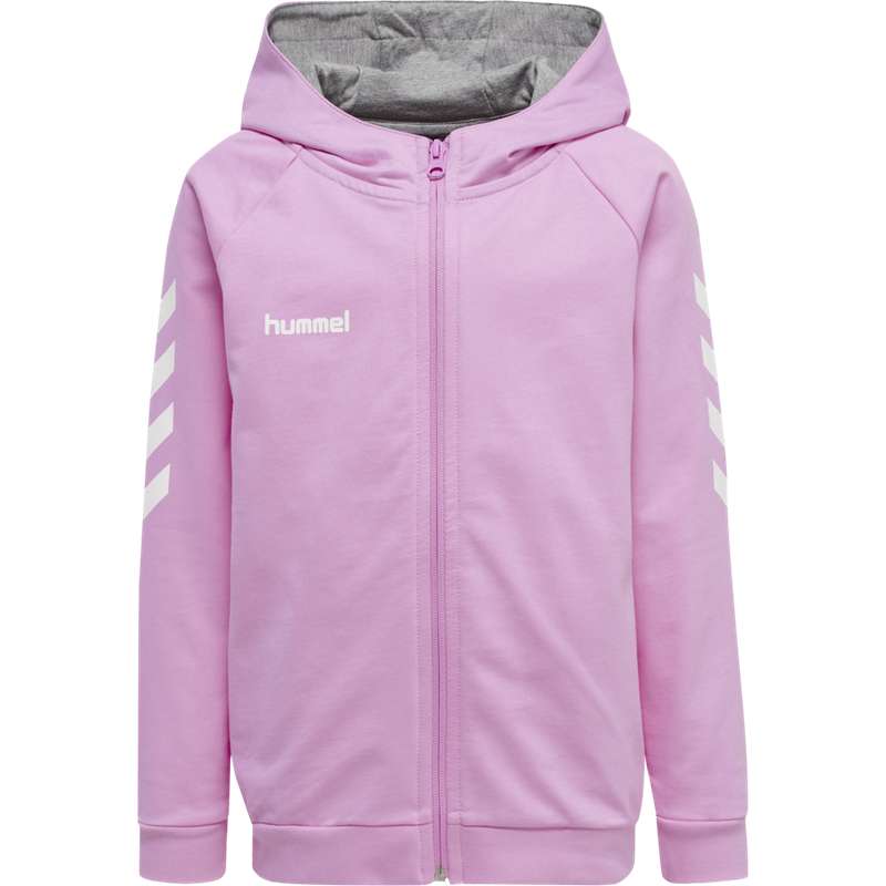 Dětské Tričko Hummel Go Cotton Zip Levandule | 284582-966
