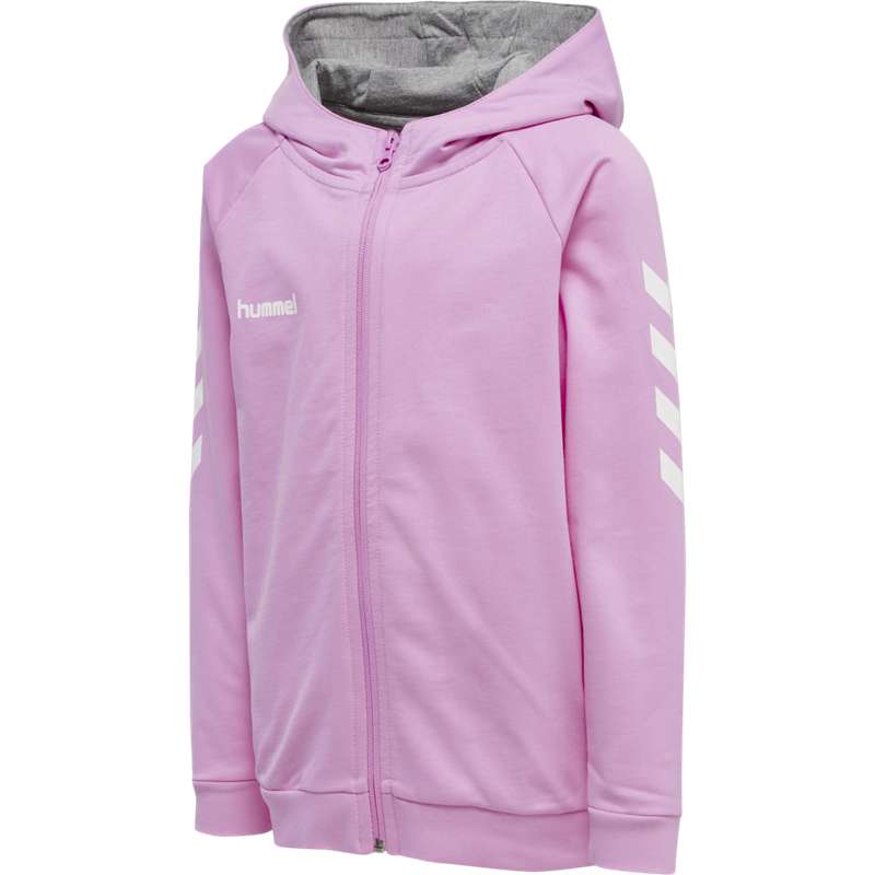 Dětské Tričko Hummel Go Cotton Zip Levandule | 284582-966