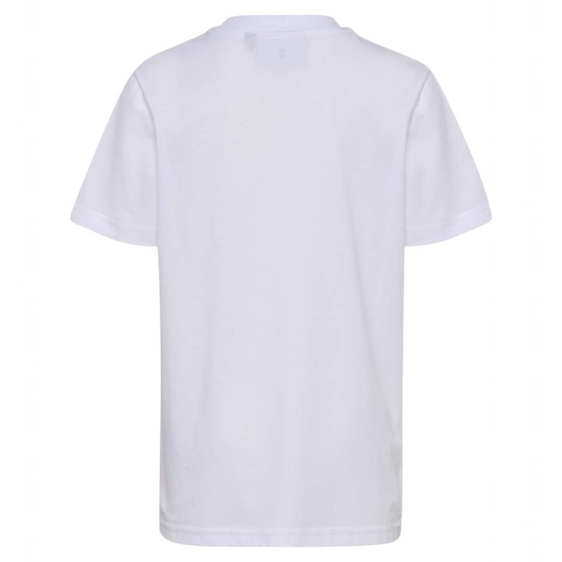 Dětské Tričko Hummel Jr Base S/S Bílé | 015077-529