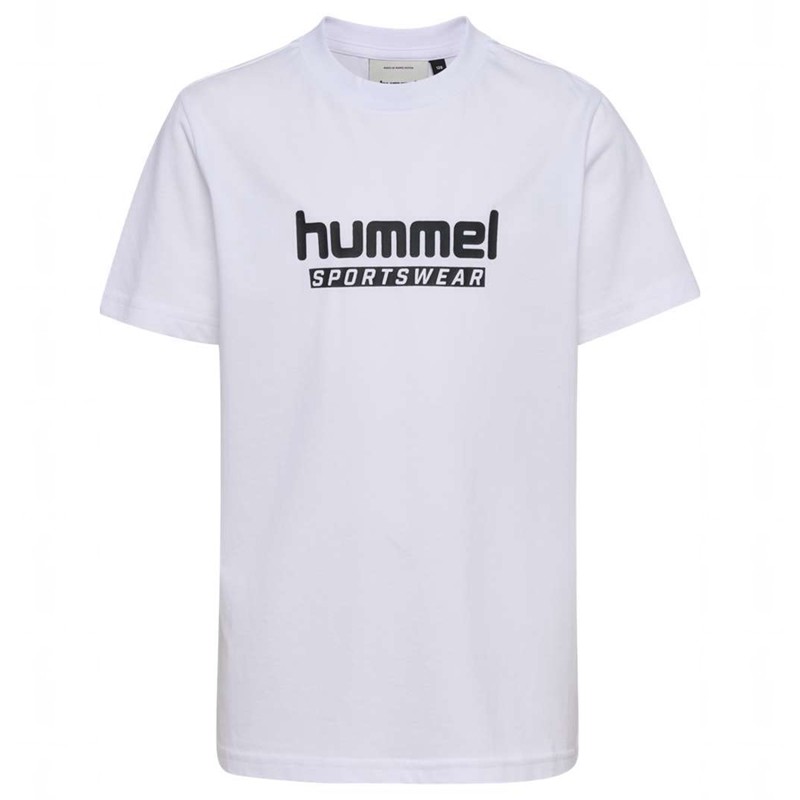 Dětské Tričko Hummel Jr Base S/S Bílé | 015077-529