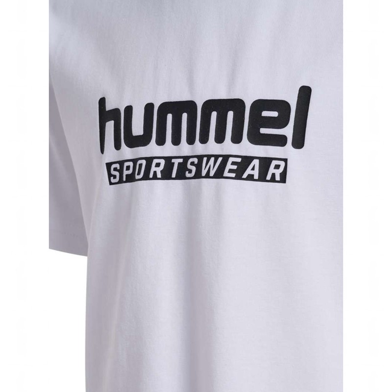 Dětské Tričko Hummel Jr Base S/S Bílé | 015077-529