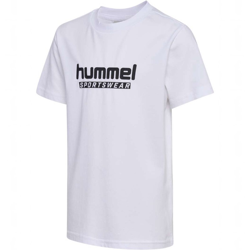 Dětské Tričko Hummel Jr Base S/S Bílé | 015077-529