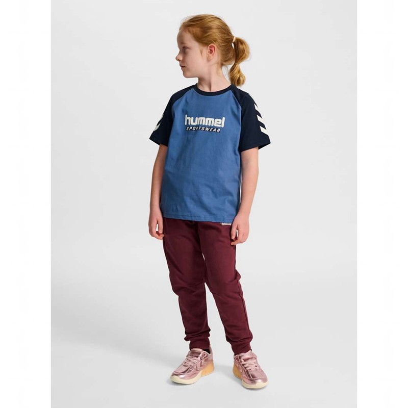 Dětské Tričko Hummel Jr Logo S/S Blankyt | 389133-191