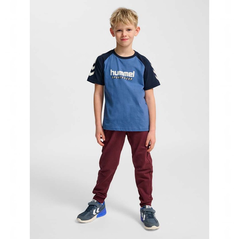 Dětské Tričko Hummel Jr Logo S/S Blankyt | 389133-191