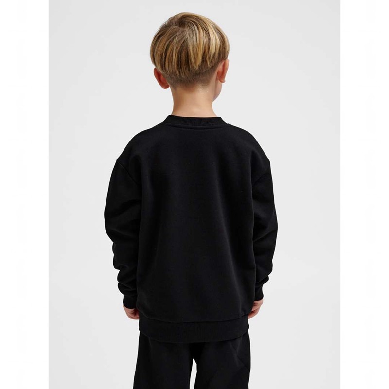 Dětské Tričko Hummel Jr Loose Crewneck Bee Černé | 026679-748