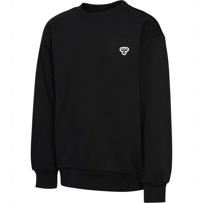 Dětské Tričko Hummel Jr Loose Crewneck Bee Černé | 026679-748