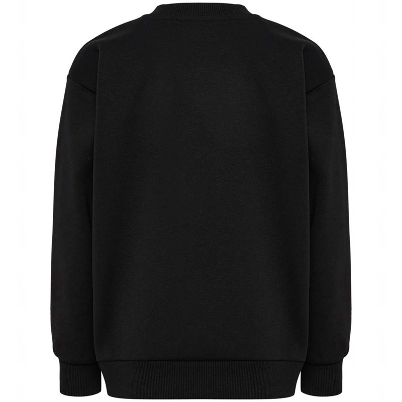 Dětské Tričko Hummel Jr Loose Crewneck Bee Černé | 026679-748