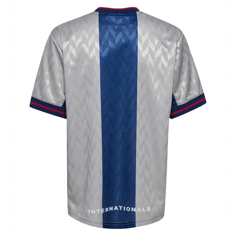 Dětské Tričko Hummel Jr Loose Fb Jersey S/S Stříbrné | 182540-260