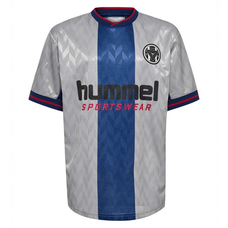 Dětské Tričko Hummel Jr Loose Fb Jersey S/S Stříbrné | 182540-260