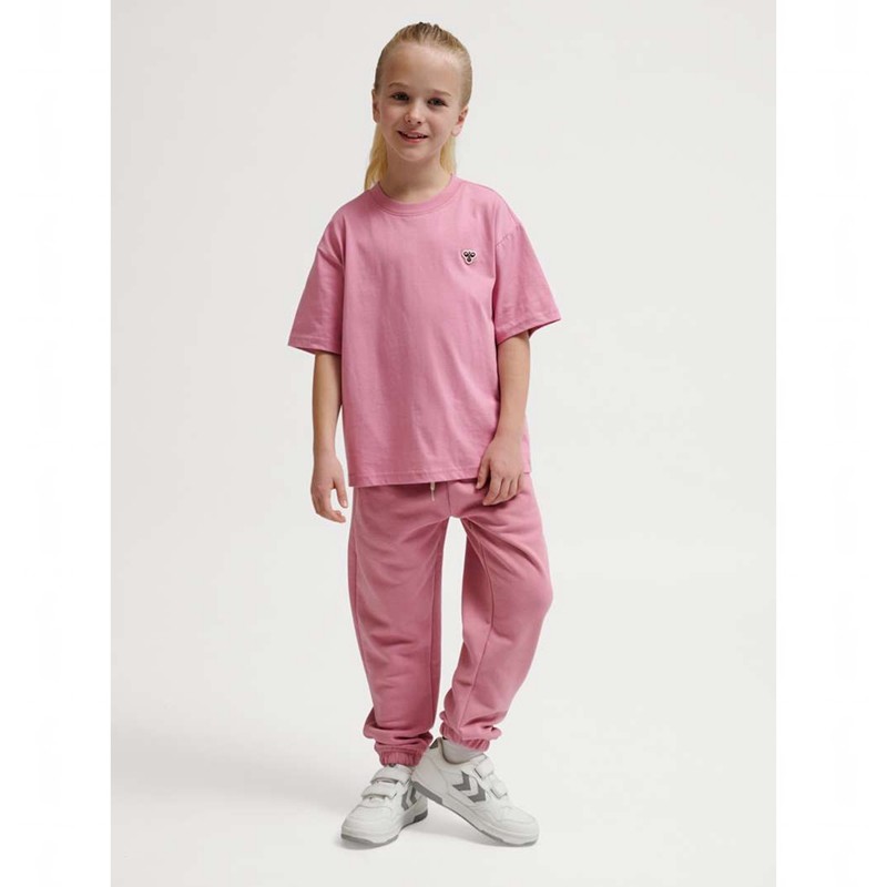 Dětské Tričko Hummel Jr Loose S/S Bee Růžové | 655968-286