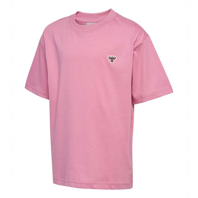 Dětské Tričko Hummel Jr Loose S/S Bee Růžové | 655968-286