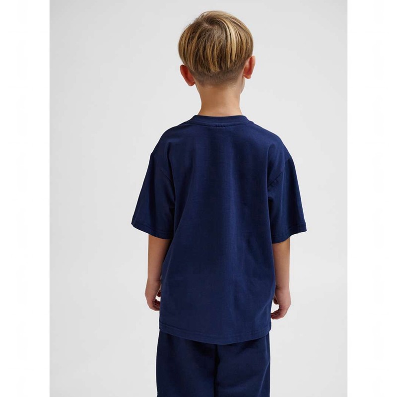 Dětské Tričko Hummel Jr Loose S/S Bee Tmavě Blankyt | 663811-238