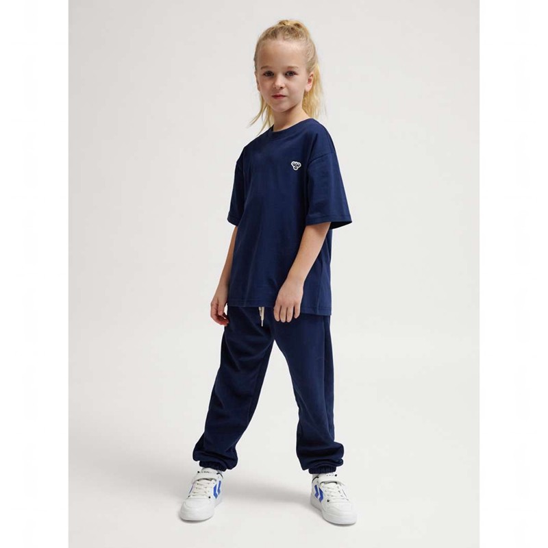 Dětské Tričko Hummel Jr Loose S/S Bee Tmavě Blankyt | 663811-238