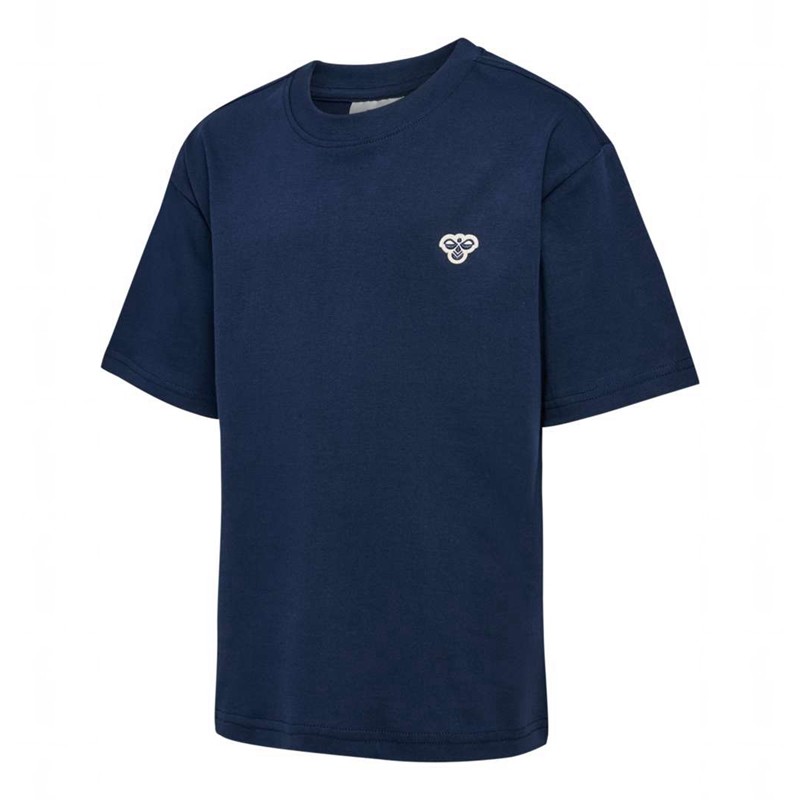 Dětské Tričko Hummel Jr Loose S/S Bee Tmavě Blankyt | 663811-238