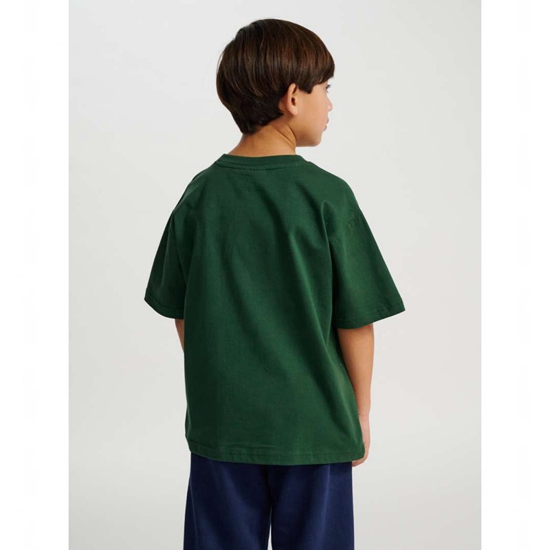 Dětské Tričko Hummel Jr Loose S/S Bee Zelene | 813214-267