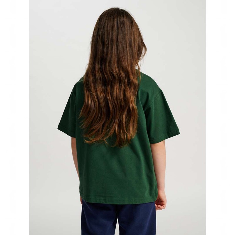 Dětské Tričko Hummel Jr Loose S/S Bee Zelene | 813214-267