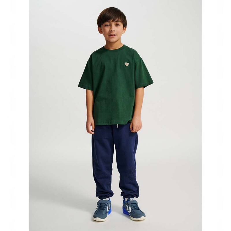 Dětské Tričko Hummel Jr Loose S/S Bee Zelene | 813214-267