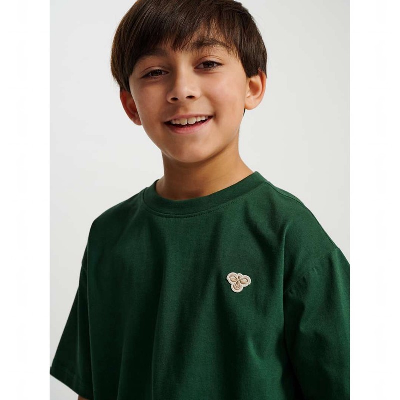 Dětské Tričko Hummel Jr Loose S/S Bee Zelene | 813214-267