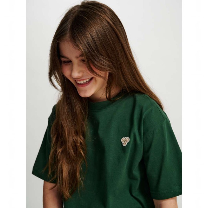 Dětské Tričko Hummel Jr Loose S/S Bee Zelene | 813214-267
