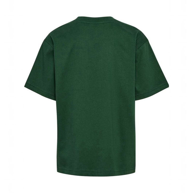 Dětské Tričko Hummel Jr Loose S/S Bee Zelene | 813214-267