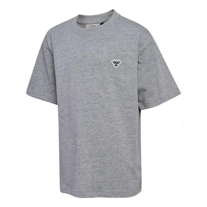 Dětské Tričko Hummel Jr Loose S/S Bee Šedé | 970861-502