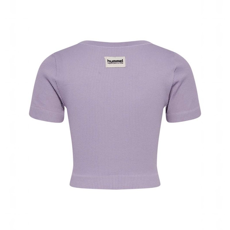 Dětské Tričko Hummel Jr Seamless Rib S/S Levandule | 223947-341