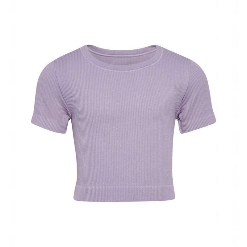 Dětské Tričko Hummel Jr Seamless Rib S/S Levandule | 223947-341