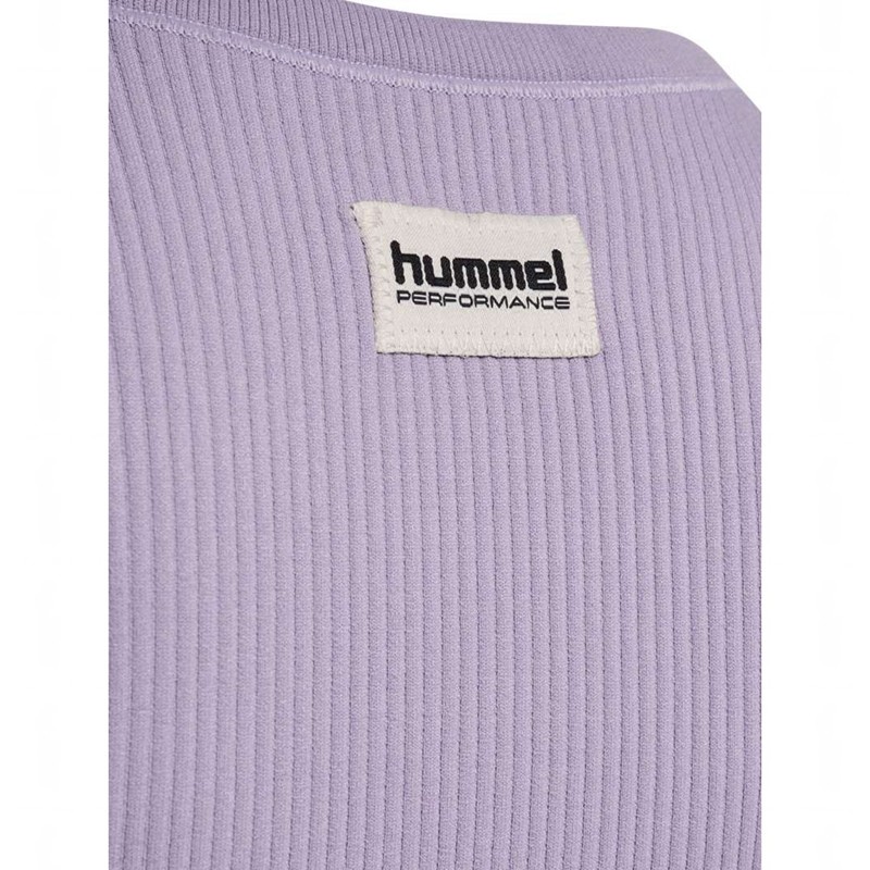 Dětské Tričko Hummel Jr Seamless Rib S/S Levandule | 223947-341