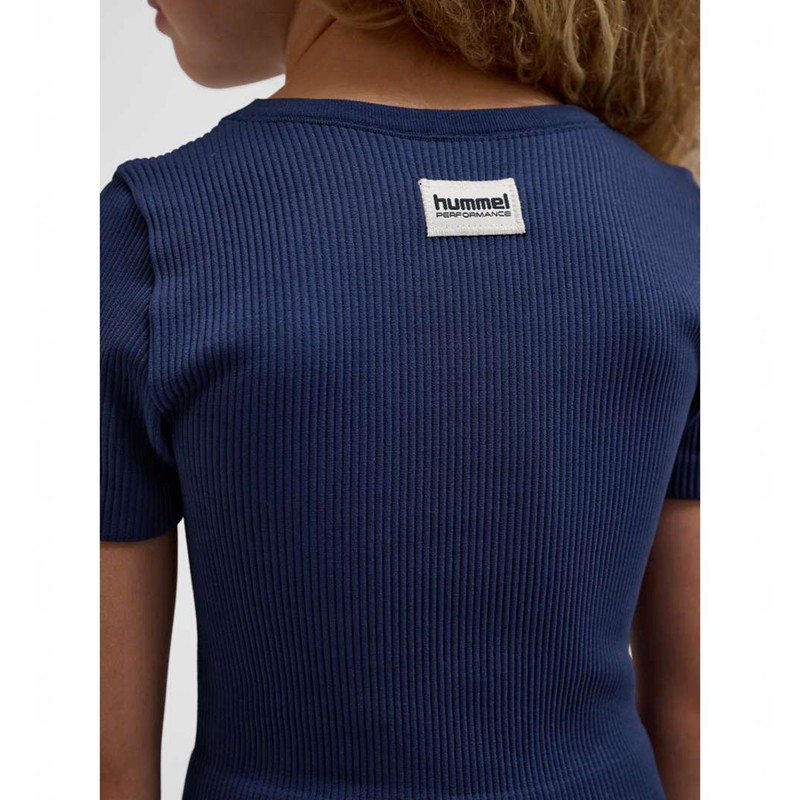 Dětské Tričko Hummel Jr Seamless Rib S/S Černé | 000235-328