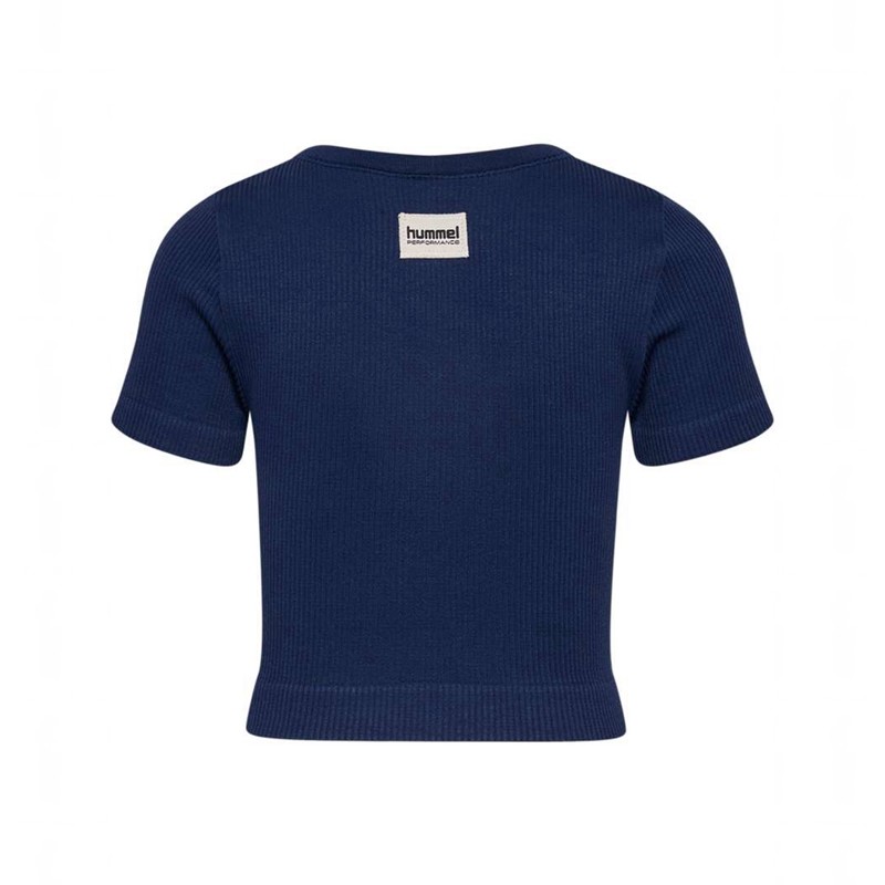 Dětské Tričko Hummel Jr Seamless Rib S/S Černé | 000235-328