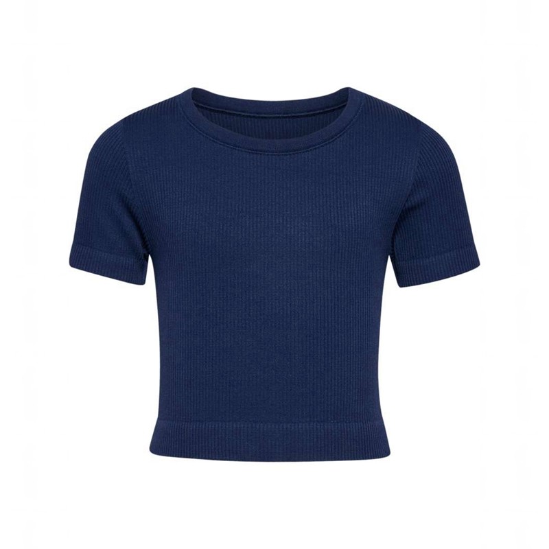 Dětské Tričko Hummel Jr Seamless Rib S/S Černé | 000235-328