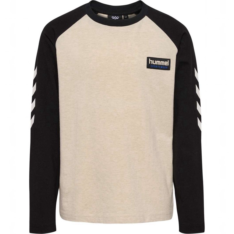 Dětské Tričko Hummel Melvin L/S Černé | 182097-168
