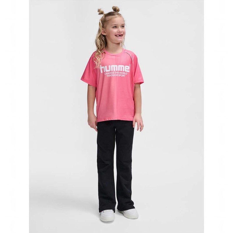Dětské Tričko Hummel Mexine S/S Růžové | 908441-051