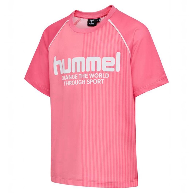 Dětské Tričko Hummel Mexine S/S Růžové | 908441-051