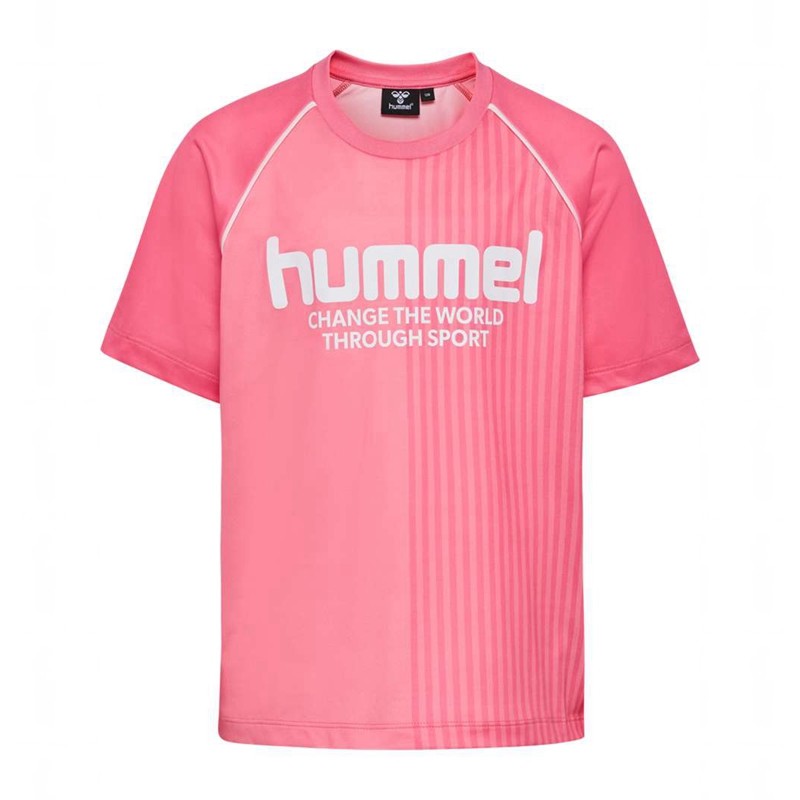 Dětské Tričko Hummel Mexine S/S Růžové | 908441-051