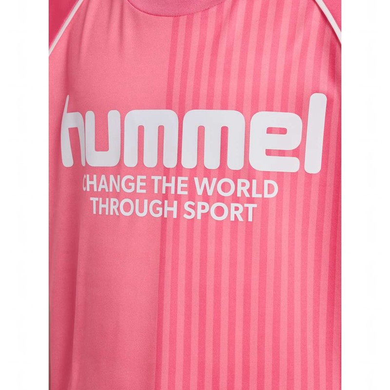 Dětské Tričko Hummel Mexine S/S Růžové | 908441-051