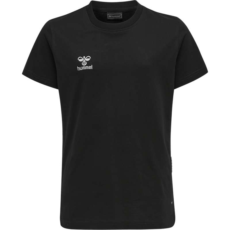 Dětské Tričko Hummel Move Grid Cotton S/S Kid Černé | 243856-788