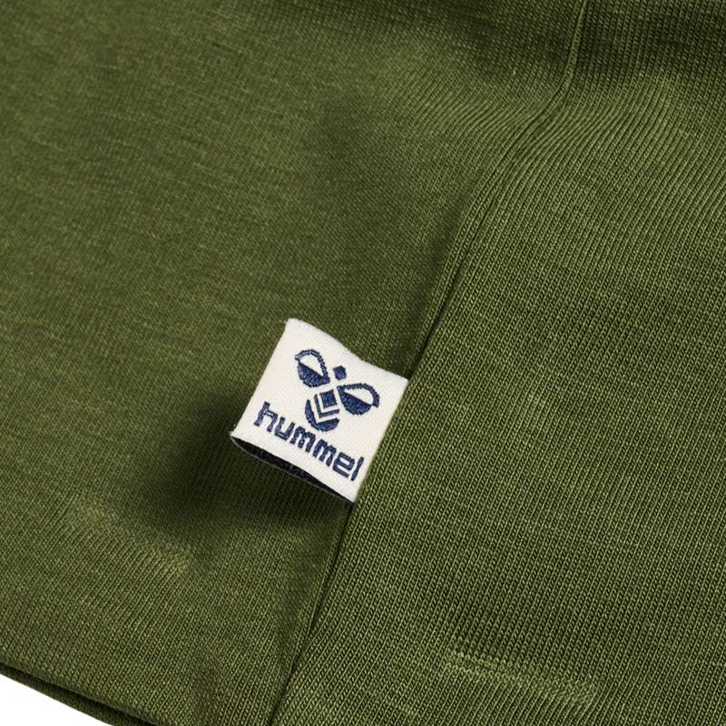 Dětské Tričko Hummel Perry Olivy Zelené | 222110-240