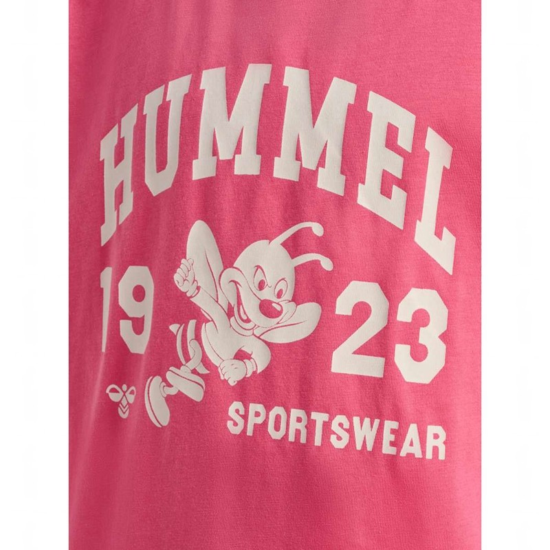Dětské Tričko Hummel Print S/S Růžové | 975822-663