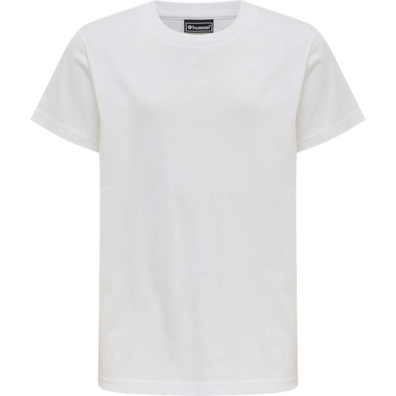 Dětské Tričko Hummel Red Basic S/S Bílé | 558342-043