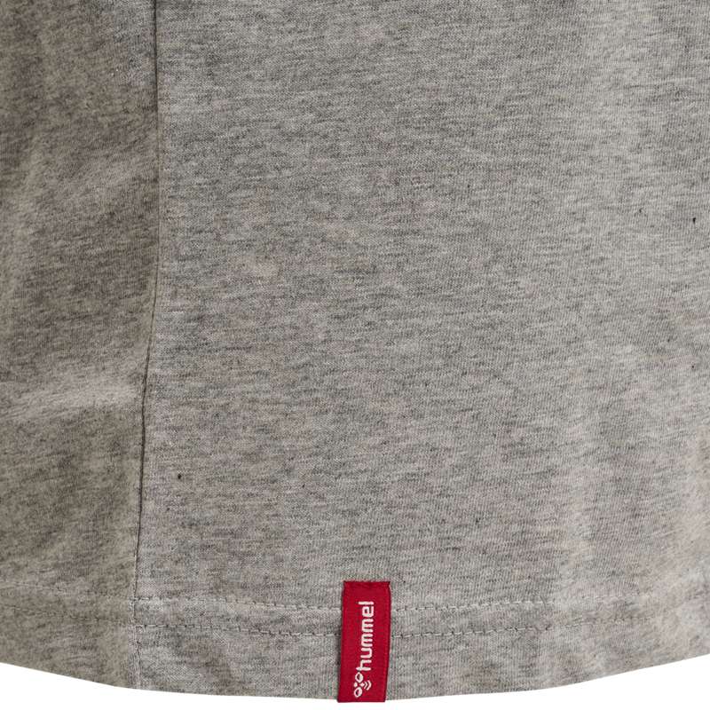 Dětské Tričko Hummel Red Basic S/S Šedé | 256509-875